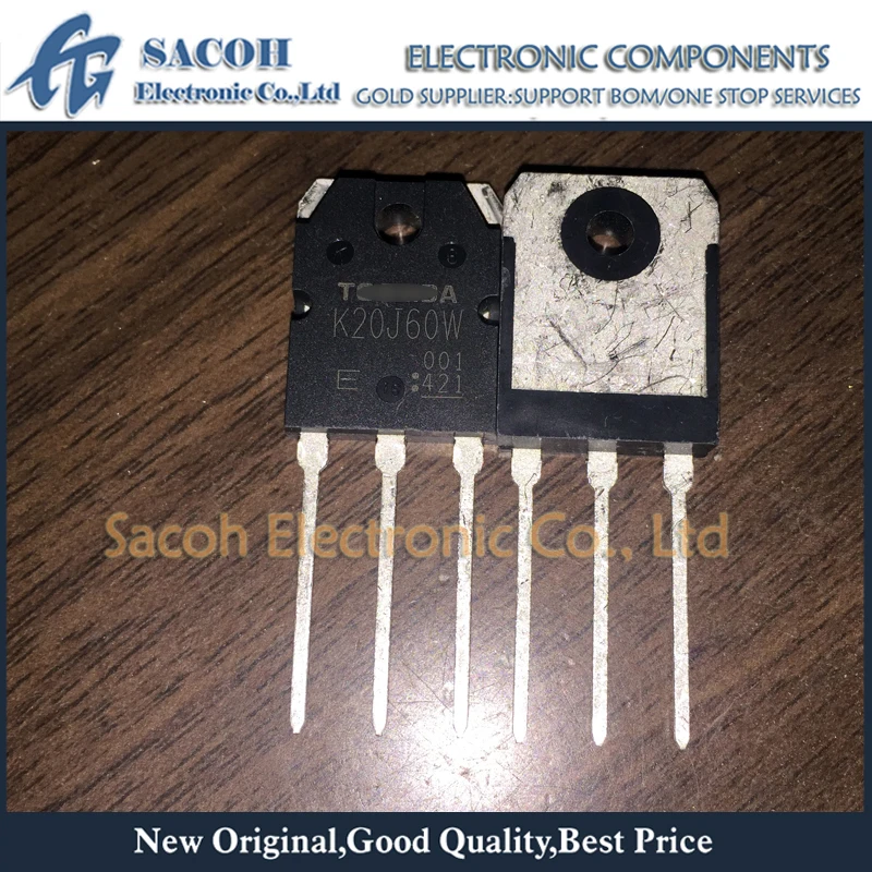 

New original 10PCS/Lot TK20J60W5 K20J60W5 or TK20J60W K20J60W TO-3P 20A 600V Power MOSFET