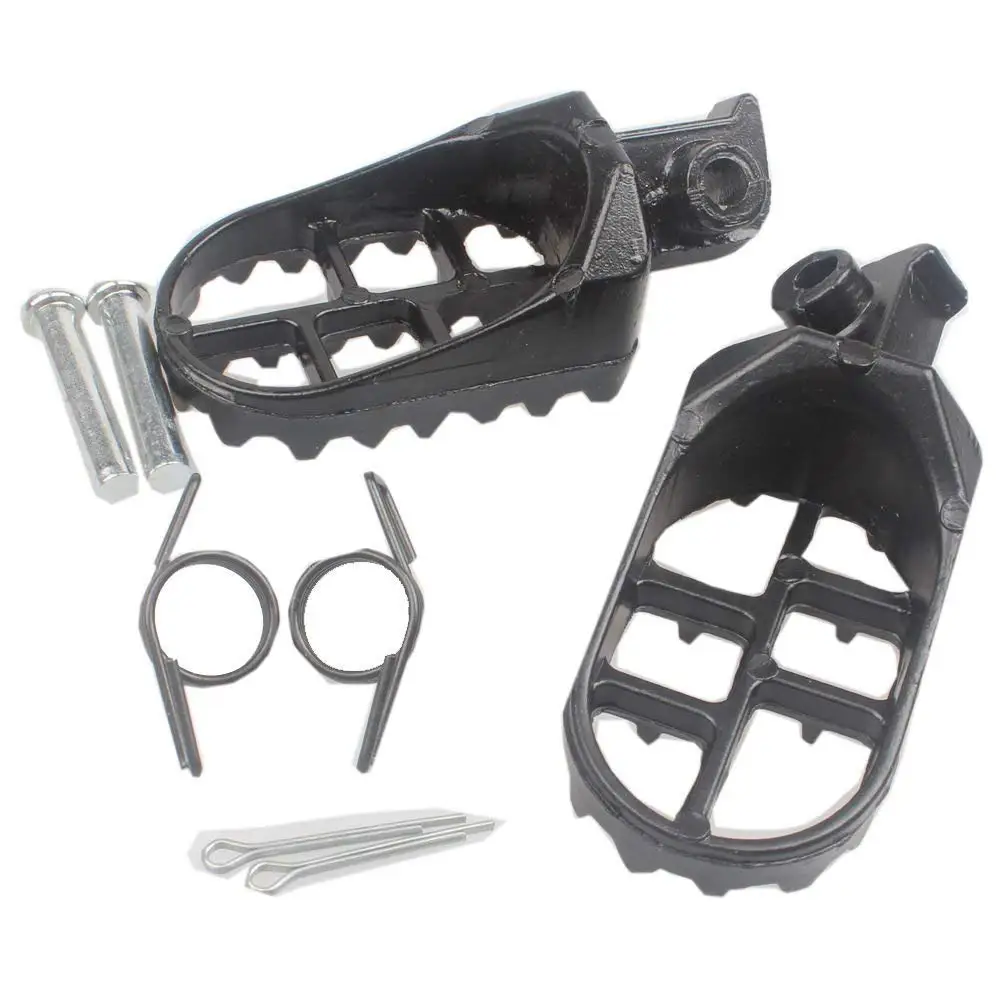 

Подставка для ног Xzilla Dirtbike 50 70 90 110 125cc Taotao, черные Запчасти для мотоциклов, бесплатная доставка
