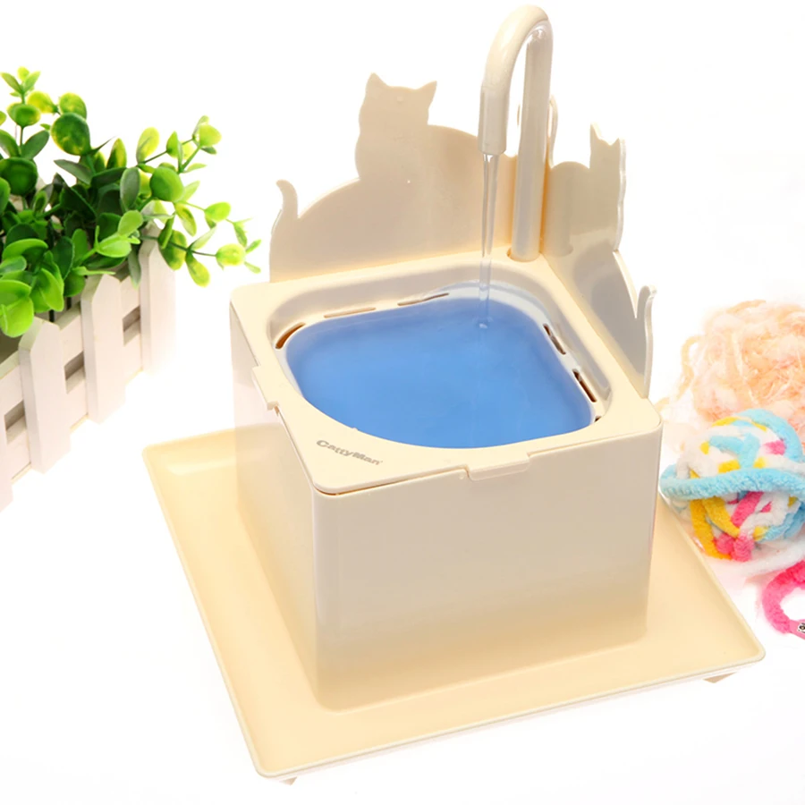 Drink Dispenser Automatic Dog Feeder Cat Food Plastic Drinking Bowl Dogs Water Bottle Dishes Perro Pet Supply 50Z0617 | Дом и сад
