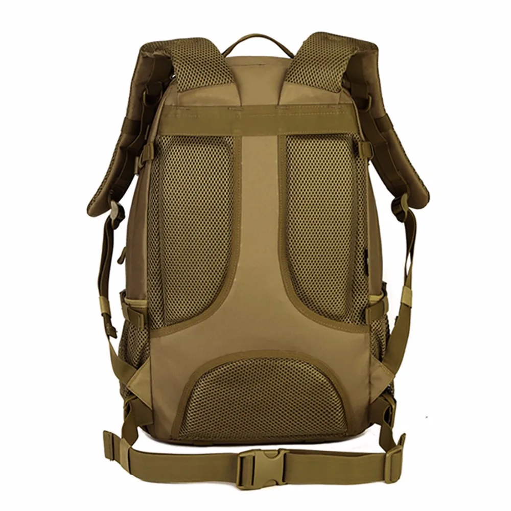 Водонепроницаемый нейлоновый военный рюкзак 40л большой емкости для мужчин 15