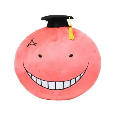 Аниме Korosensei круговой Поддержи Короткие Плюшевые ботинки Подушка убийство классная дети подарок игрушки для детей 30 см - Цвет: B