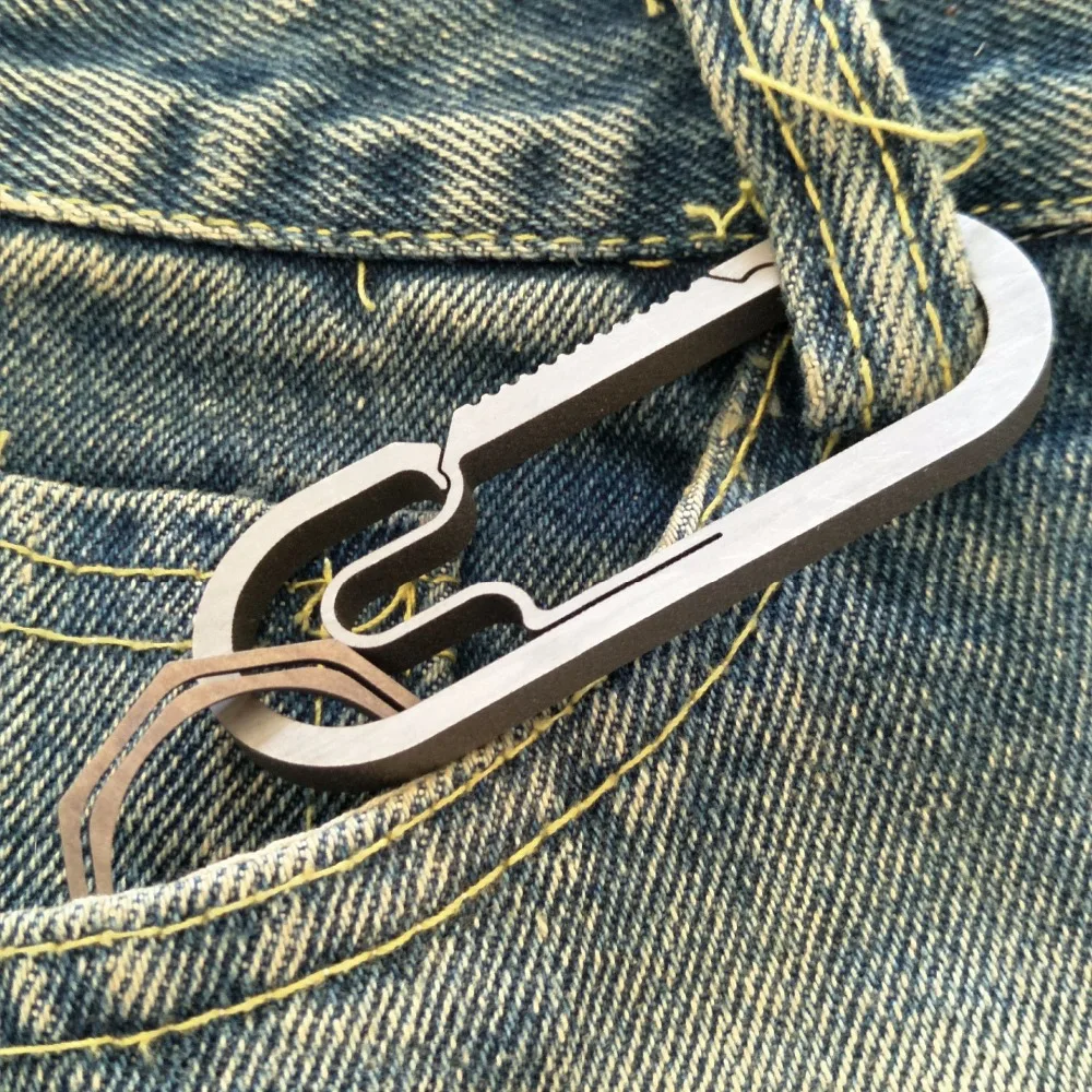 Кольцо для ключей EDC из титанового сплава автомобильные ключи подвесные чистого