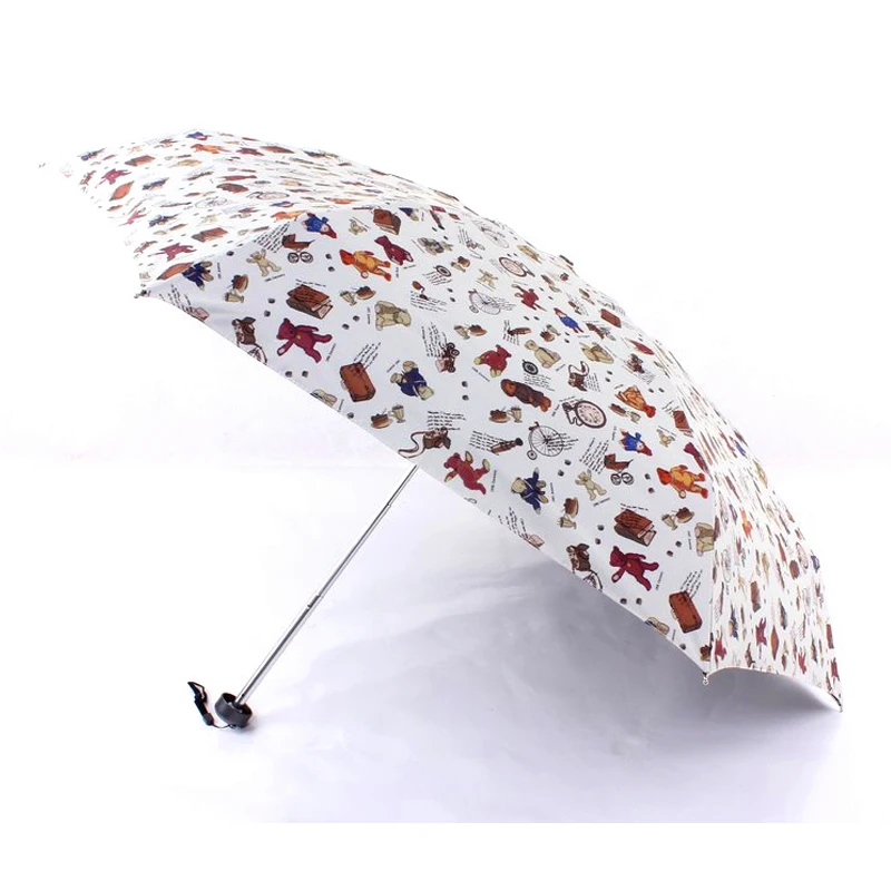 Новый винил Медведь кукла мультфильм пять раз зонтик международная торговля