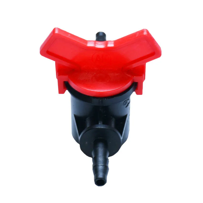 Садовый кран 1/4 мини клапан для орошения 2 ходовой шланг 4/7 соединители останова