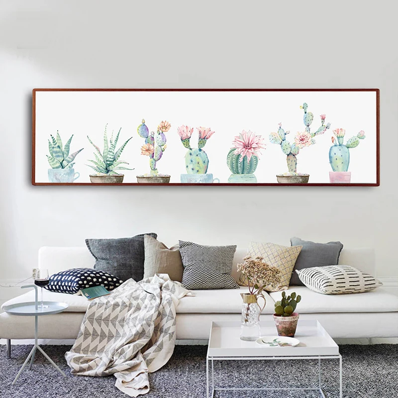 

Flower Cactus Plant Landscape 5d diy square diamond painting 5d Diamond Embroidery cross Stitch mosaic kit home decor wall art