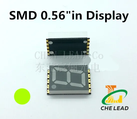 Зеленая 0 56 &quot0.56in SMD цифровая трубка 1-значный светодиодный дисплей модуль дюйма