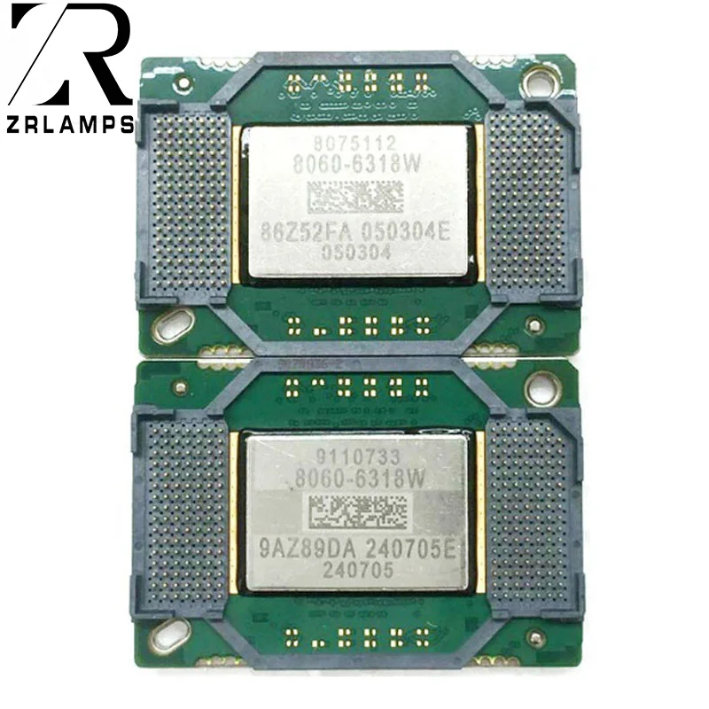 ZR новое качество прожекторов DMD чип 8060-6319 Вт 8060-6318 Вт 8060-6319 8060-6318 большой DMD чип для EP721/PV2223