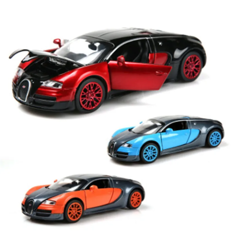 Новинка мини-автомобиль 1:32 бесплатная доставка модель автомобиля Bugatti Veyron