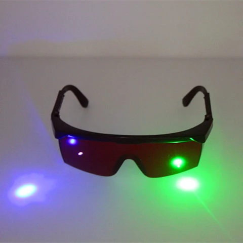 Защитные очки для глаз, защитные очки с зеленым и синим лазерным рисунком, 532 нм, 405 нм, 400 нм, 540нм