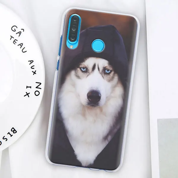 Игрушечная Лайка щенок Футляр для телефона для huawei P30 Pro P10 P20 P30 Lite P8 P9 Lite P Smart Plus чехол - Цвет: 013