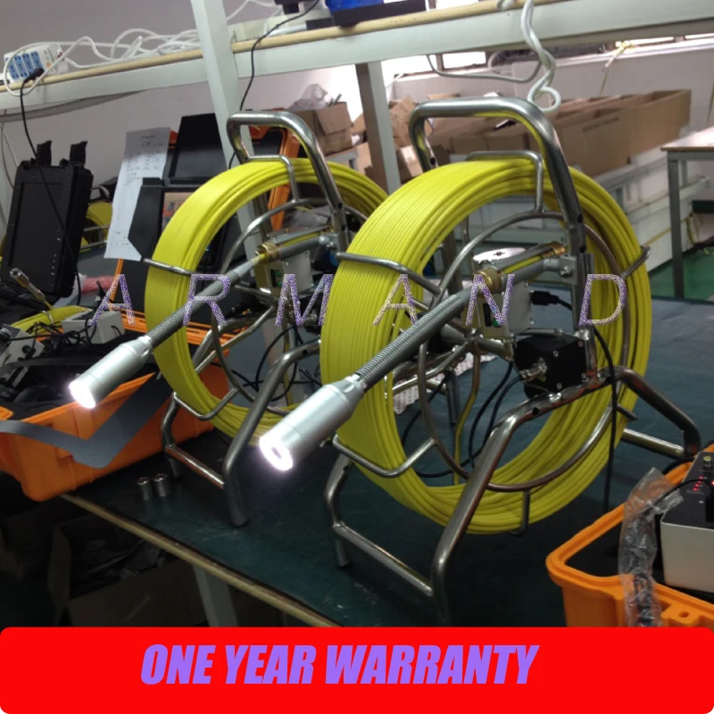 Эндоскоп с камерой для осмотра труб и канализационных 40 мм функцией