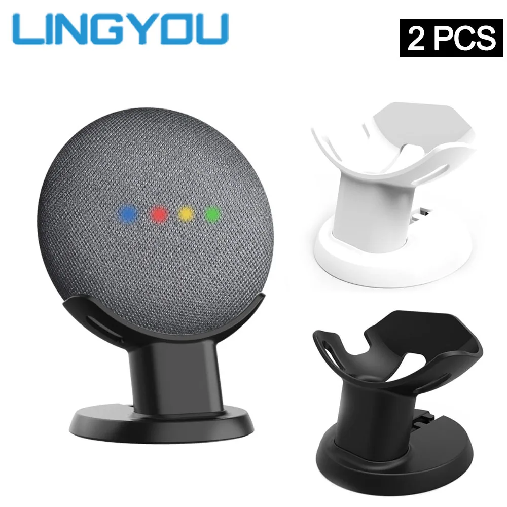 2 шт. настольная подставка для Google Home Mini Nest голосовые помощники компактный