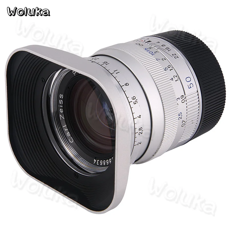 Бленда для объектива камеры ZEISS 35 F2 бленда 35/2 50 мм F2.8 ZM silver CD50 T06|Бленды| |