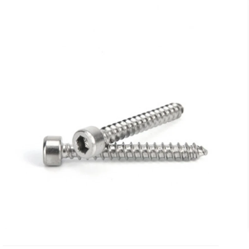 Стандартный шестигранный Самонарезающий винт из нержавеющей стали 304 модель
