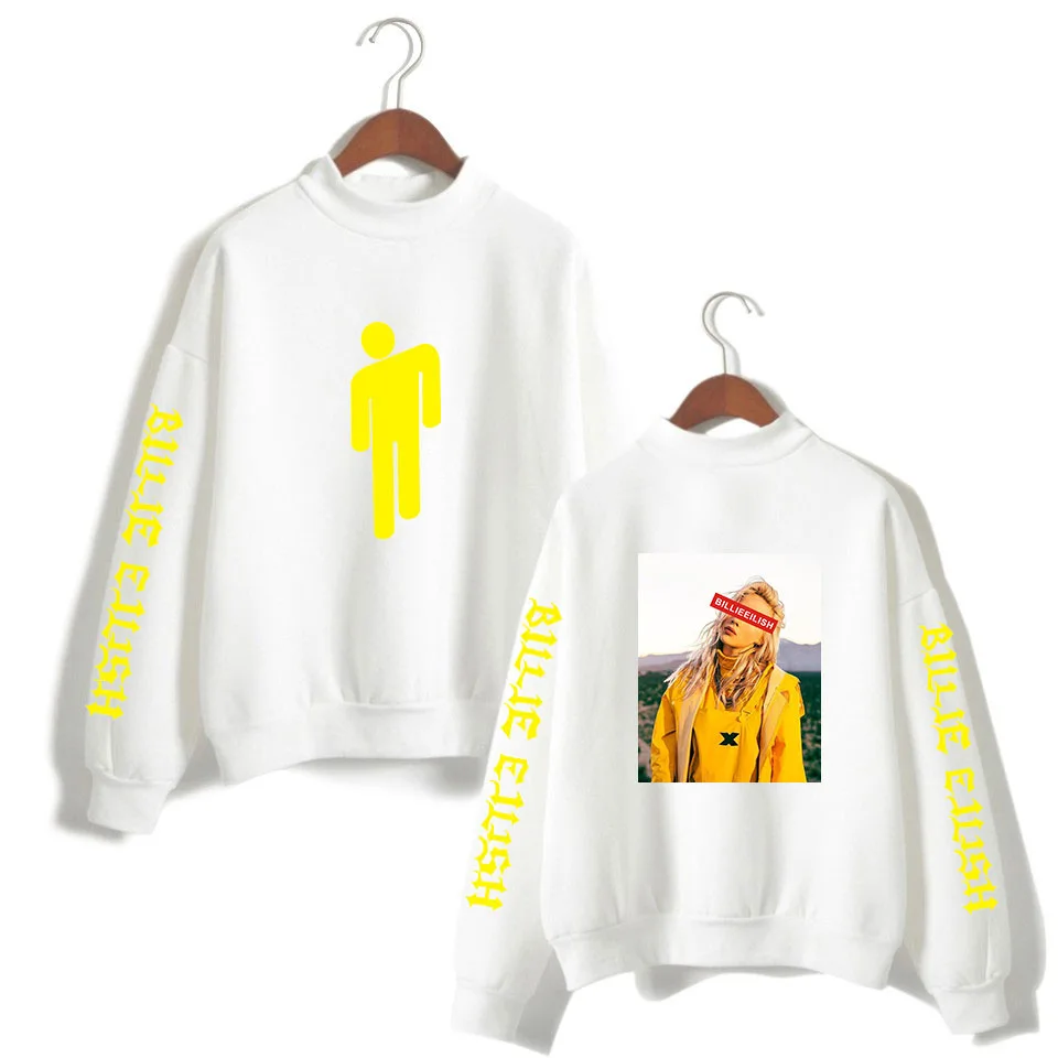 Billie Eilish женские/мужские толстовки с длинным рукавом, флисовая водолазка, повседневный пуловер, куртка с капюшоном, пальто в стиле хип-хоп, уличная одежда