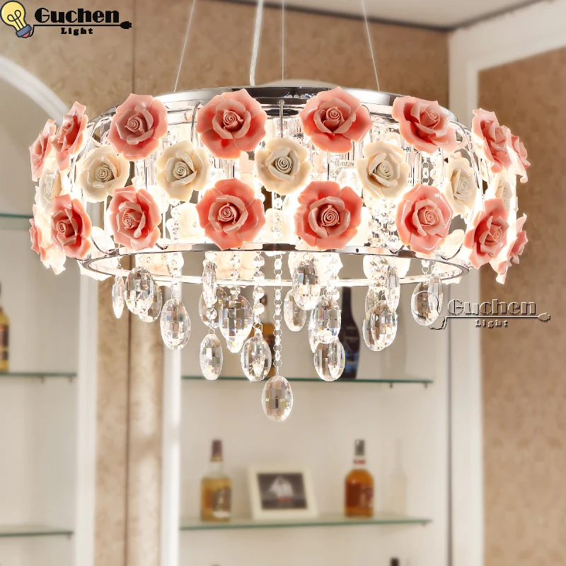 Хрустальные современные подвесные светильники для гостиной столовой подвесной