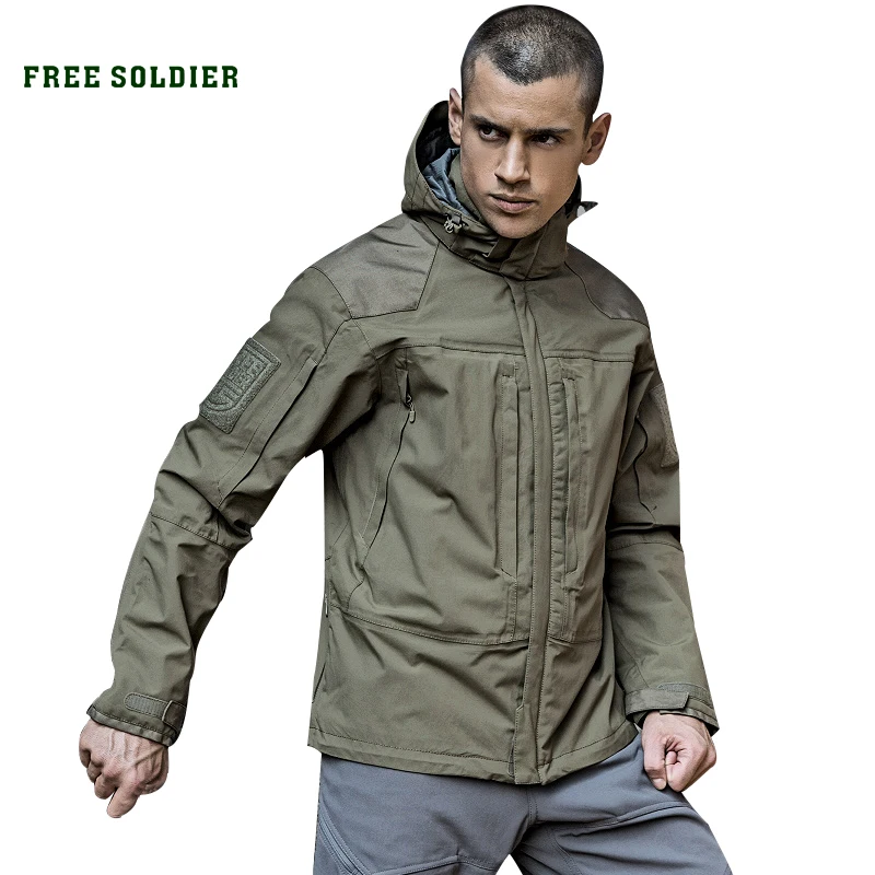 FREE SOLDIER тактическая куртка “Буря” с самостоятельной мастеркой подкладкой