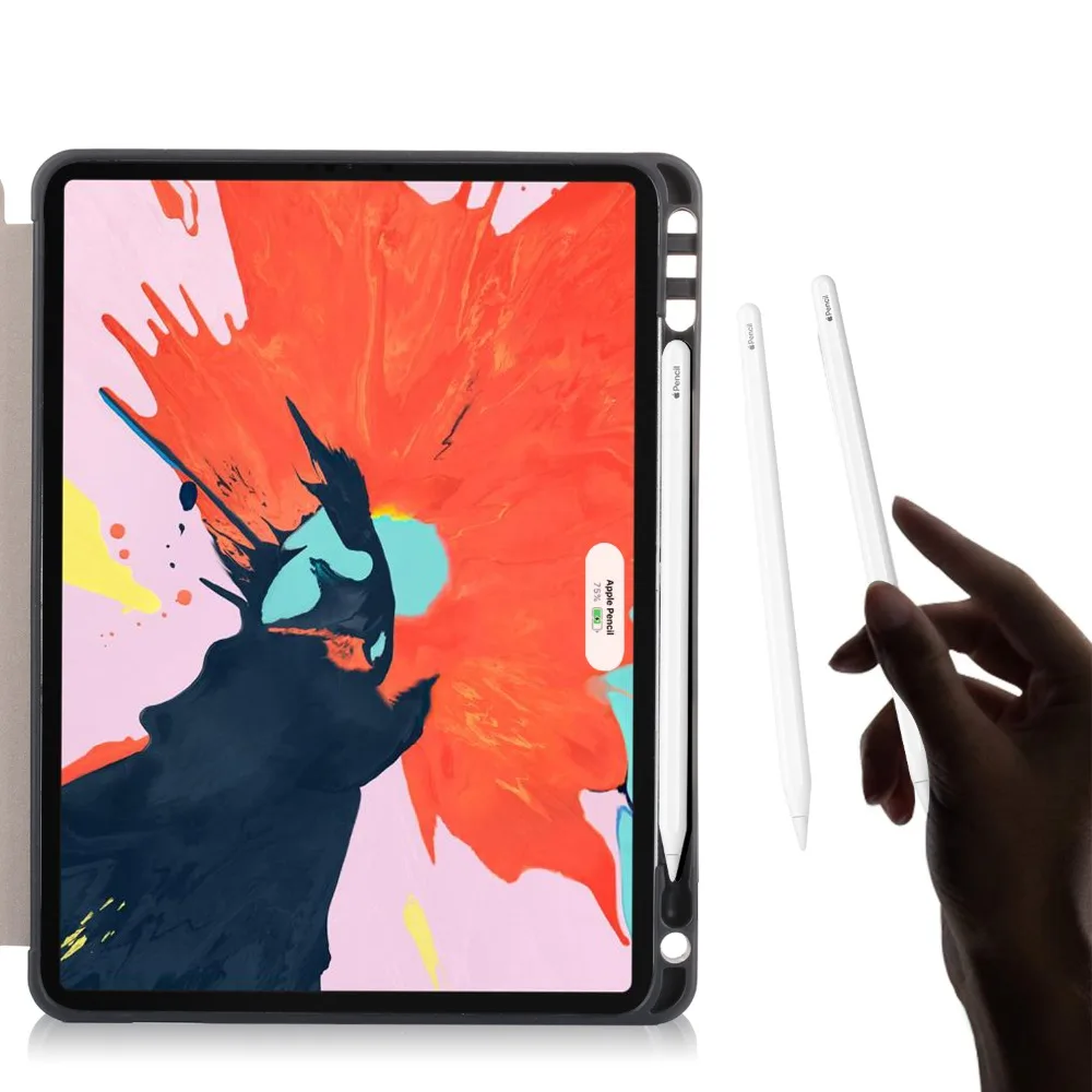 Чехол для iPad Pro 11 ''Smart Wake Sleep Pen Holder Флип кожаный чехол 11'' задняя подставка