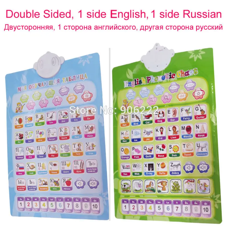 Обучающая машина для русского языка Алфавит Образование Детские игрушки