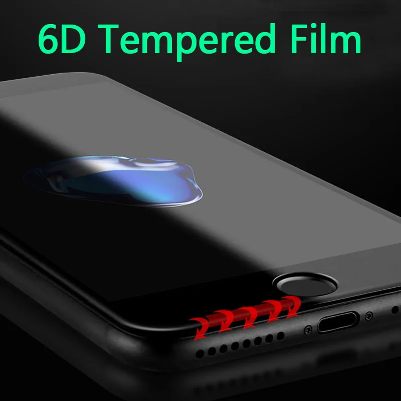 Nafumi стекло на iphone 8 закаленное Экран протектор для 6s 6 plus 7 x плюс стекло|Защитные