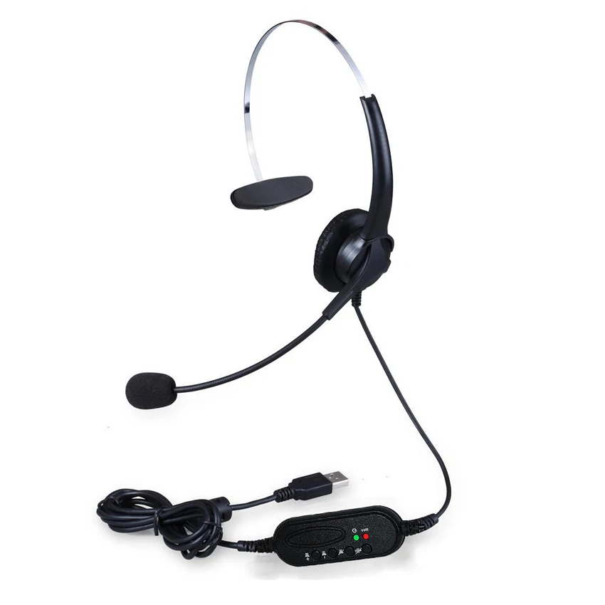 With Volume Control Call Center USB 