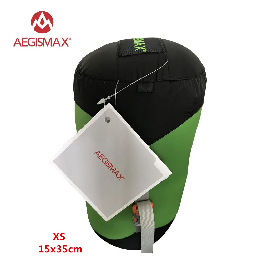 AEGISMAX наружный спальный мешок, компрессионный мешок, высокое качество, сумка для хранения, спальный мешок, аксессуары - Цвет: XS