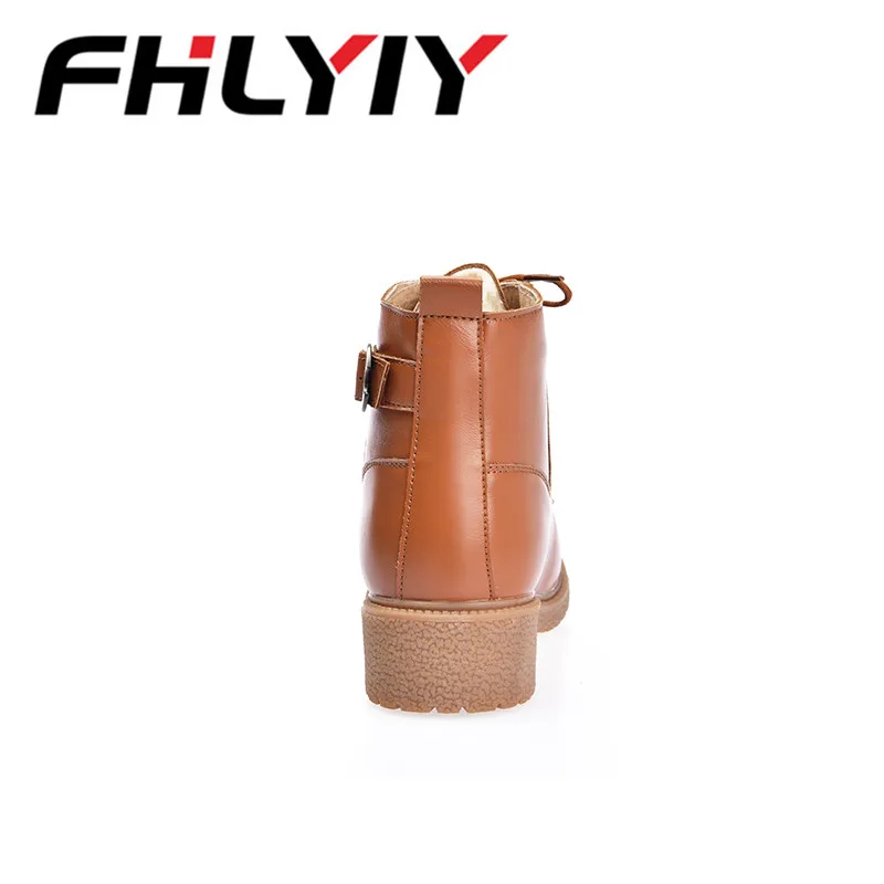 FHLYIY/обувь на шнуровке из искусственной кожи молнии женские модные кожаные