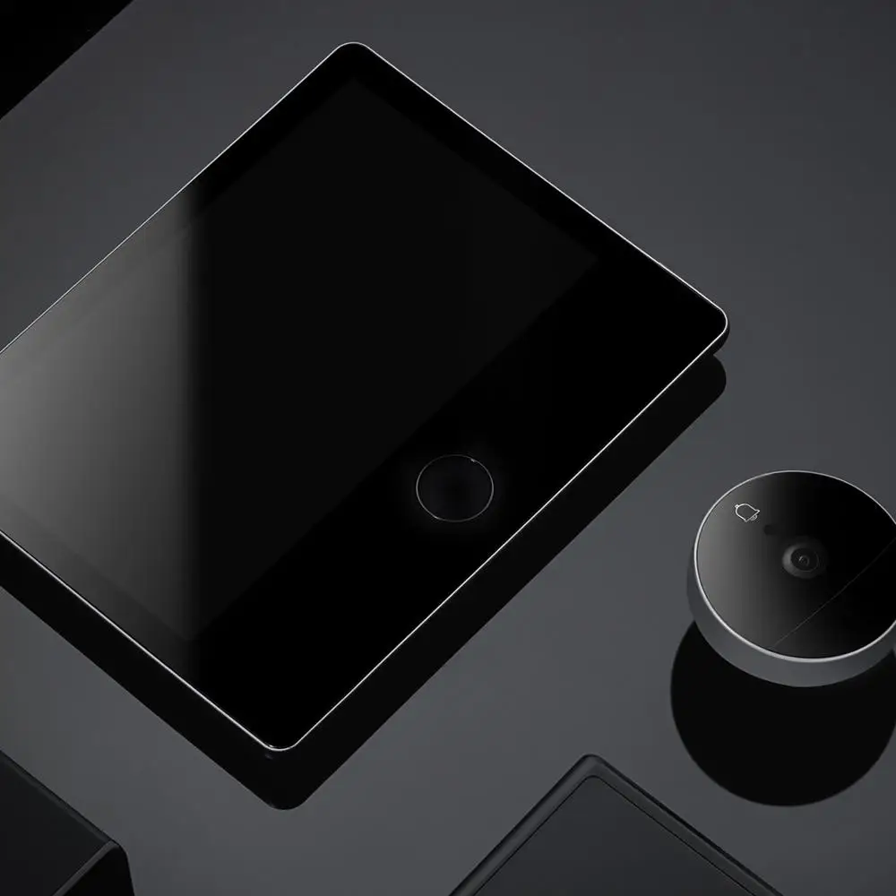 Xiaomi Loock умный дверной звонок Кати солнцезащитные очки "кошачий глаз" AI Распознавание лиц умные сигнализация против потери Ночное видение 720P Камера 7 дюймов Экран Mijia приложение Управление