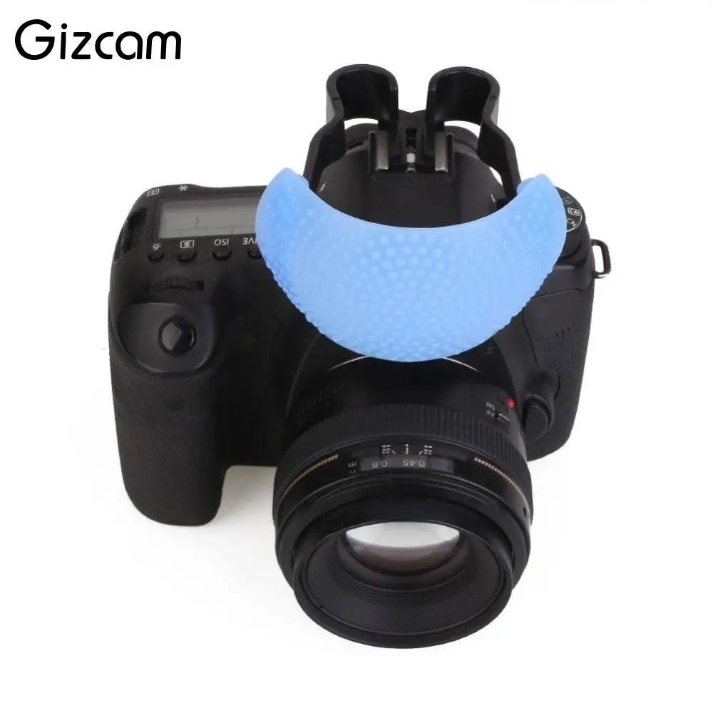 Gizcam 3 шт. цвета всплывающие вспышки мягкий диффузор купол для камеры Canon SLR