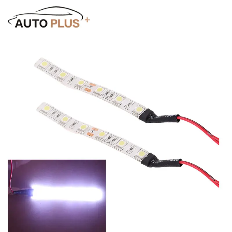 Гибкая Водонепроницаемая лента для автомобиля и мотоцикла 6 светодиодов