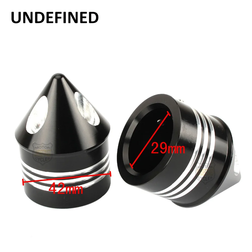 

Motorcycle Front Axle Nut Cover Cap Black Cut For Harley Sportster XL 1200 883 FLHR FLHT Dyna Touring XG750 CVO