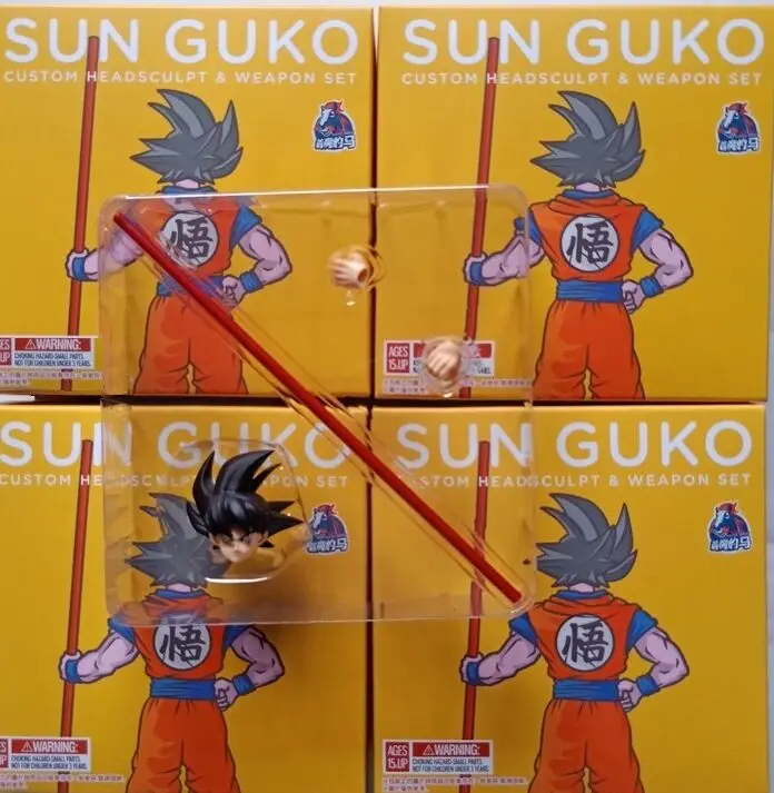 Demoniacal подходит для Dragon Ball Z DBZ фигурка экшн-игрушка SSJ Goku UI POWER POLE Stick 1/12 аксессуары