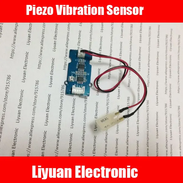 1 шт. пьезо вибрационный датчик/пьезоэлектрический элемент бесплатная