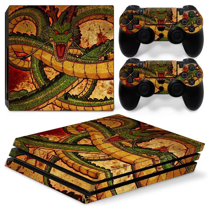 Наклейка кожи винил Пользовательская Настройка Стикеры для Sony PS4 Pro Dragon Ball - Цвет: TN-P4PRO-0816