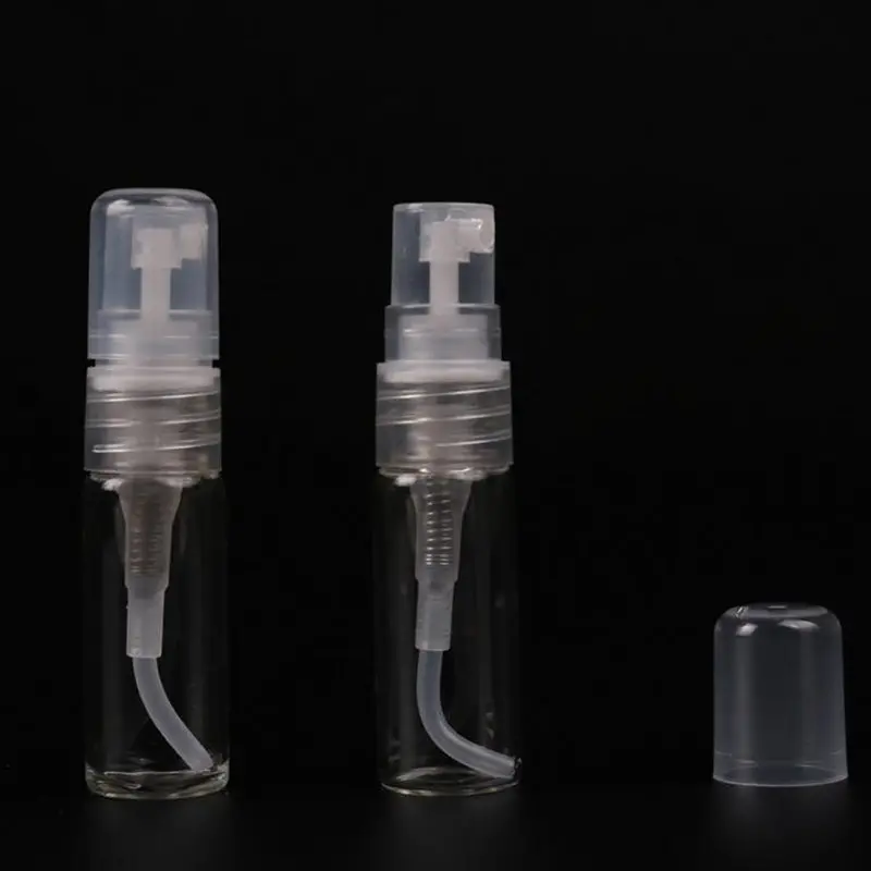 5 мл 10 маленькие прозрачные стеклянные флаконы-распылители для духов флаконы