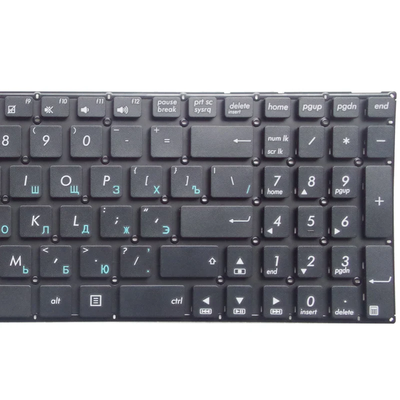 RU Черная Новинка для ASUS R505 R505CA R505CB R505CM R510L A550 Y581 X552 Клавиатура ноутбука русская |
