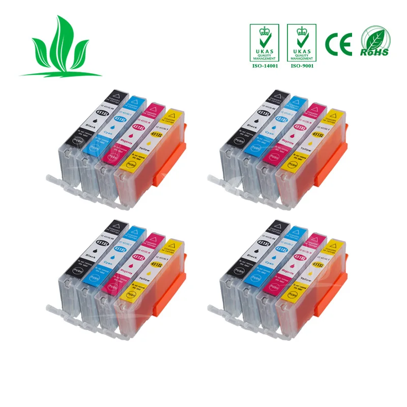 450XL 4 XPBKCMY совместимый чернильный картридж PGI450 PGI 450 Костюм для canon PIXMA MG6340 MG7140