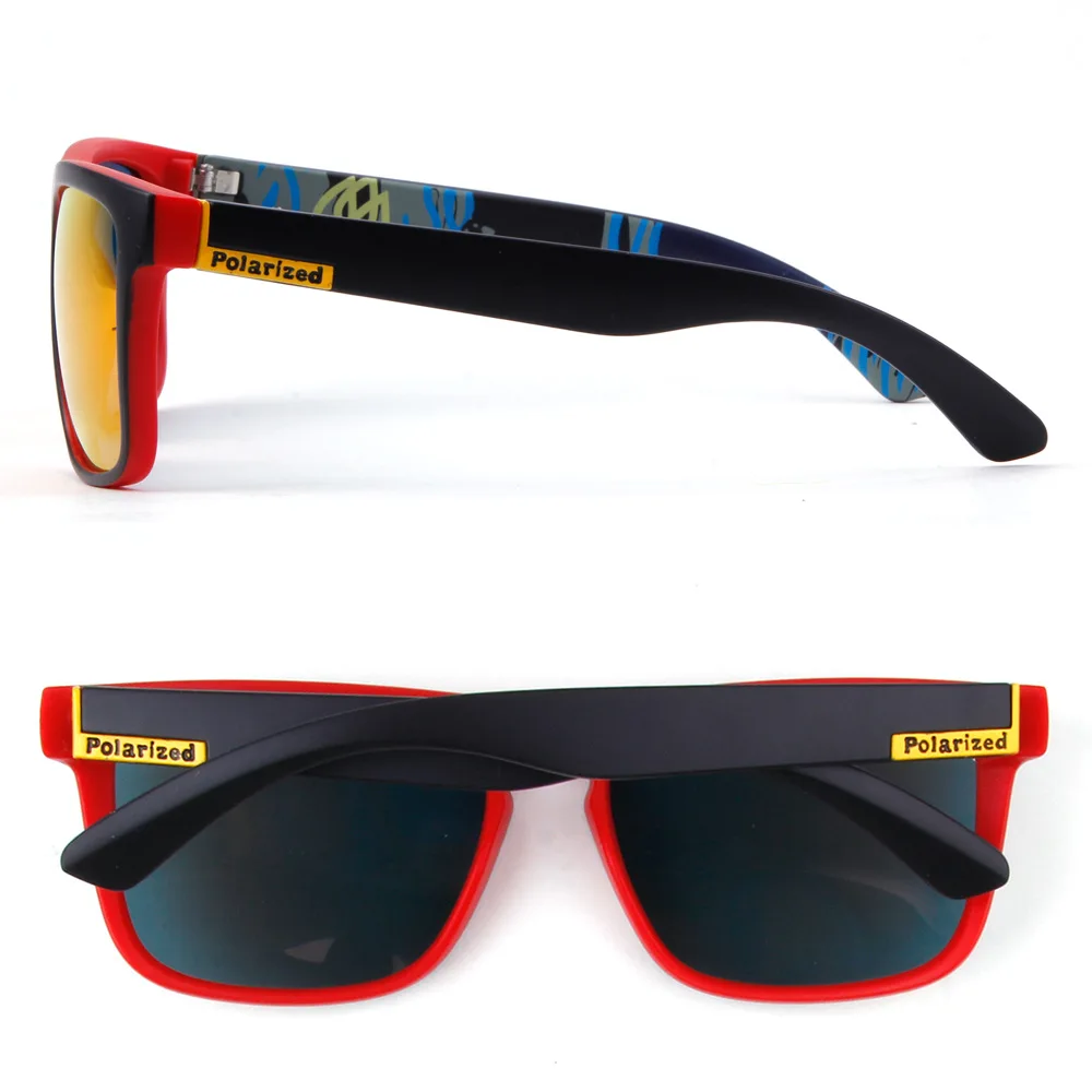 Поляризованные солнцезащитные очки мужские для вождения квадратные спортивные