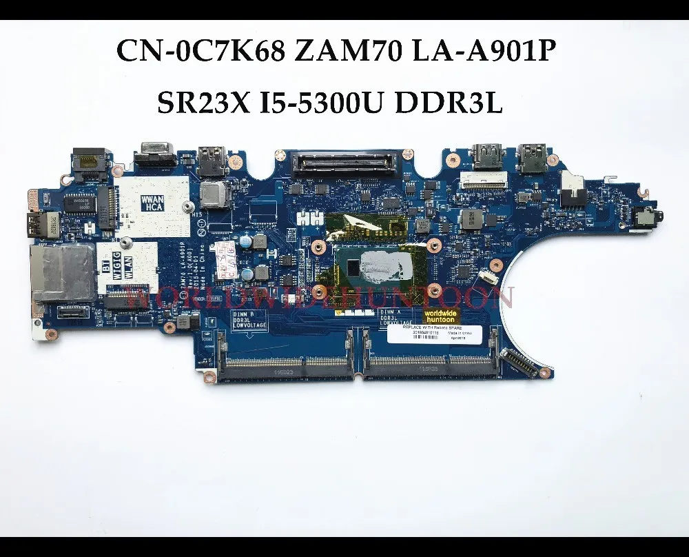 Высококачественная флейта для ноутбука Dell Latitude E5450 материнская плата C7K68 ZAM70