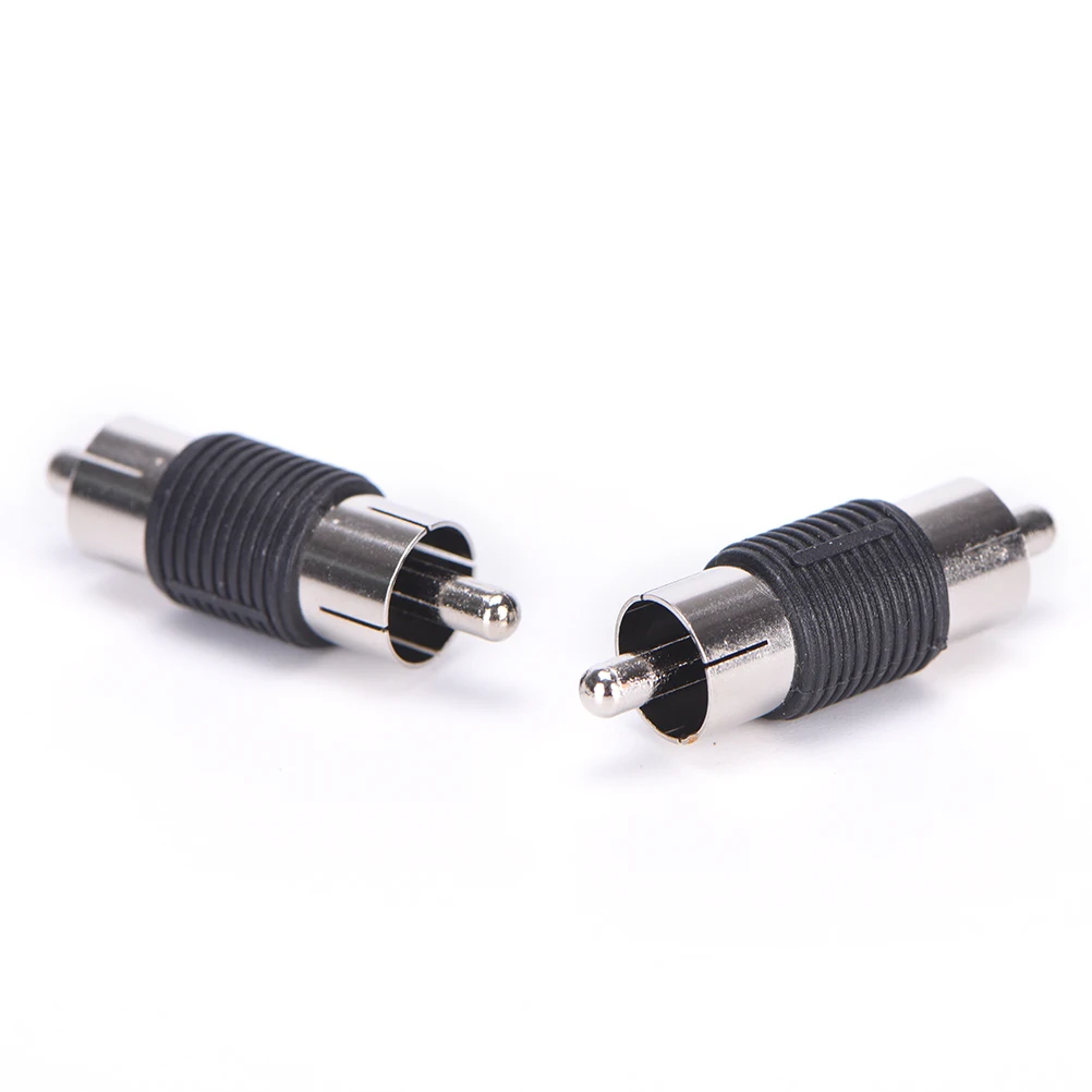 Прямые AV RCA штекерные соединители адаптеры 6 шт|rca male adapter|adapter rcaav adapter |