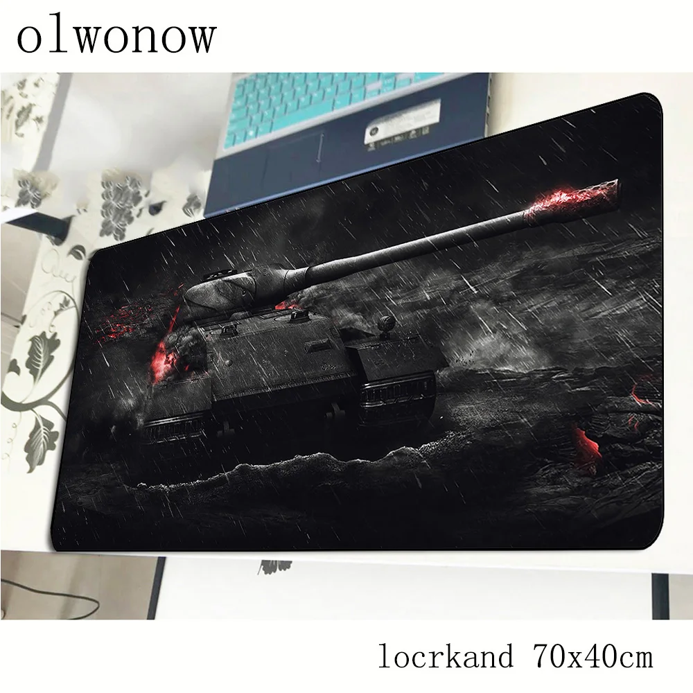 Красивый игровой коврик для мыши World of танки 700x400x2 мм ноутбука в подарок на день