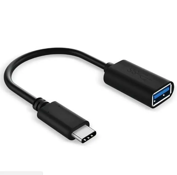 Кабель адаптер Type C OTG USB 3 1 Male To 2 0 A Female Data Cord Adapter 20 см|Переходники и адаптеры| |