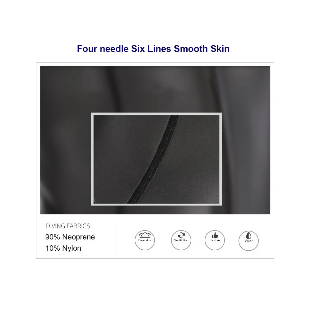 SBART 2 мм термальный неопреновый костюм для дайвинга куртка Женский длинный рукав