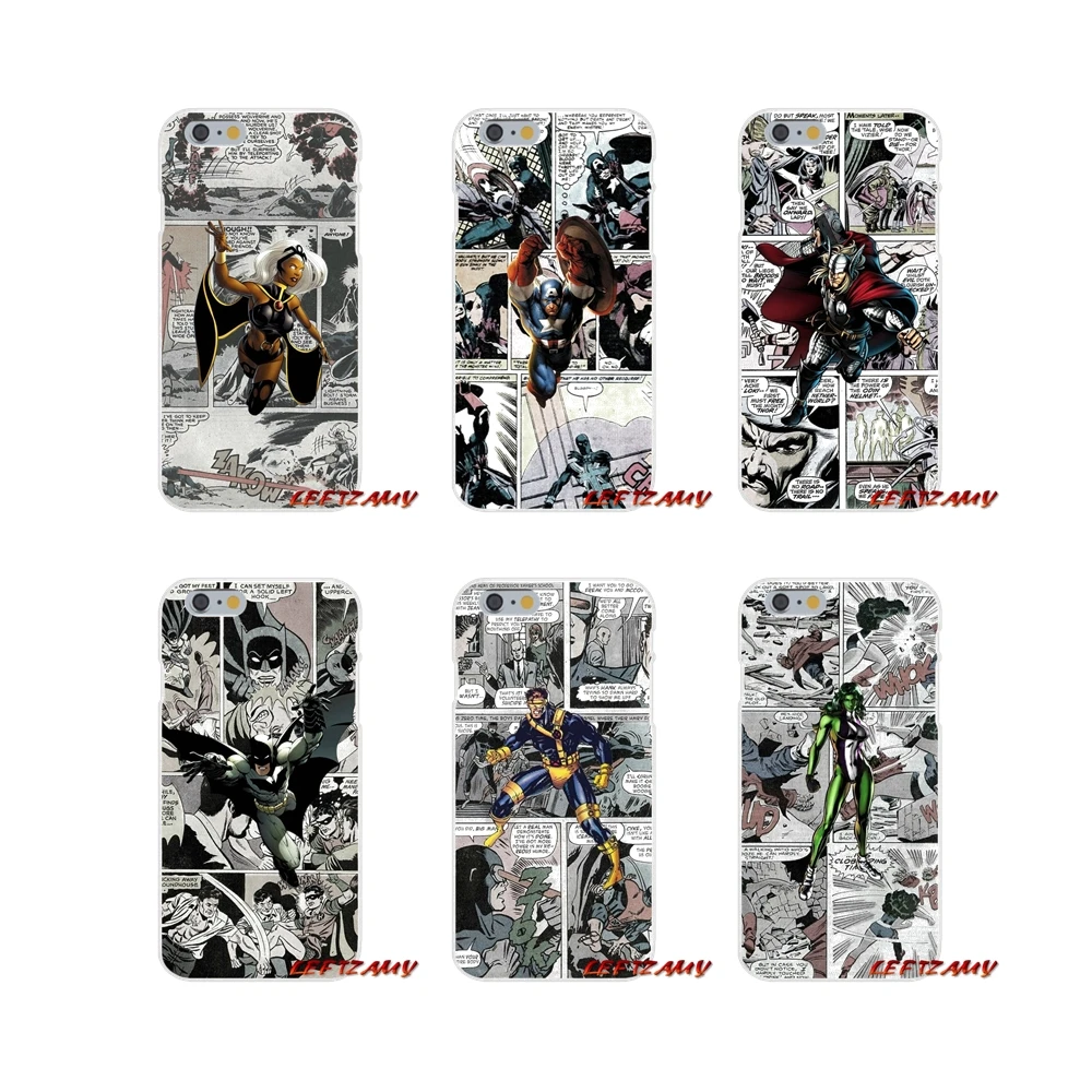 Marvel Comics Бэтмен Человек паук для Samsung Galaxy A5 A6S A7 A8 A9S Star J4 J6 J7 J8 Prime Plus 2018 прозрачное