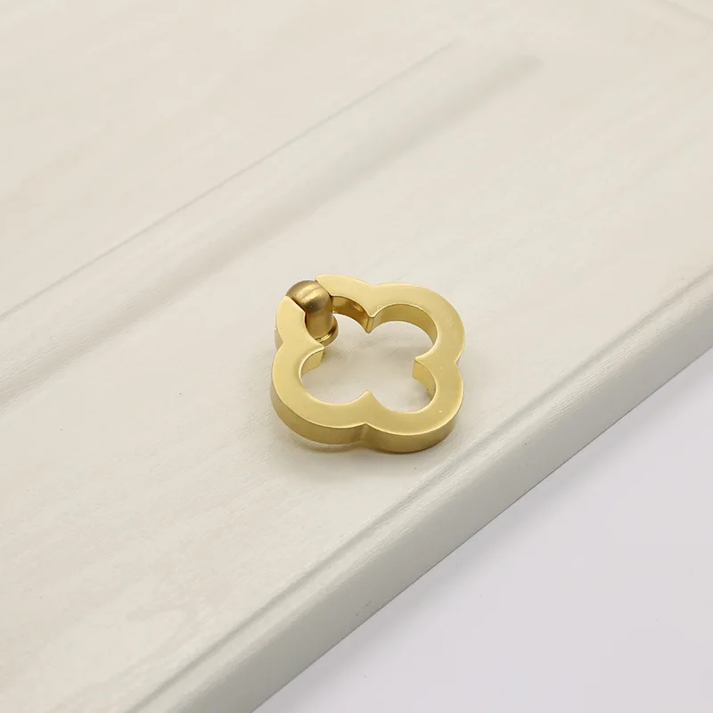JD New Chinese Zinc Alloy Door Wardrobe Brushed Brass Door Handle Gold Cabinet Drawer Door Handle Furniture Handle Hardware