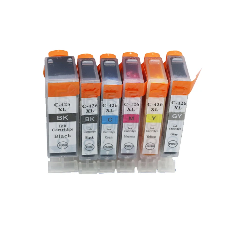 12 шт. PGI 425 CLI 426 картриджи с чернилами для принтера canon PGI425 PIXMA IP4840 IP4940 IX6540 MG5140 MG5240
