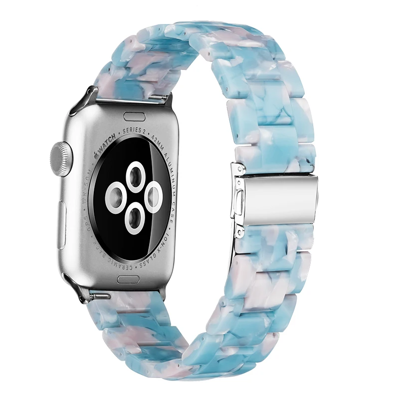 Ремешок для часов Apple Watch имитация керамики 38/40/42/44 мм | Наручные часы