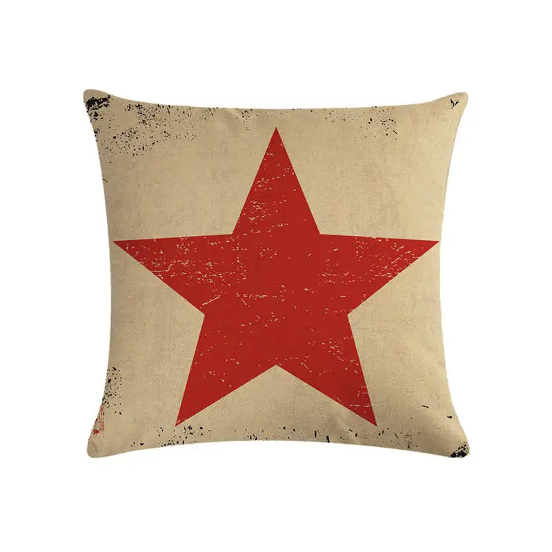 Подушка для опоры Син флаг серии из Новый год HomerDecor чехол подушки Pillowca|Наволочки|