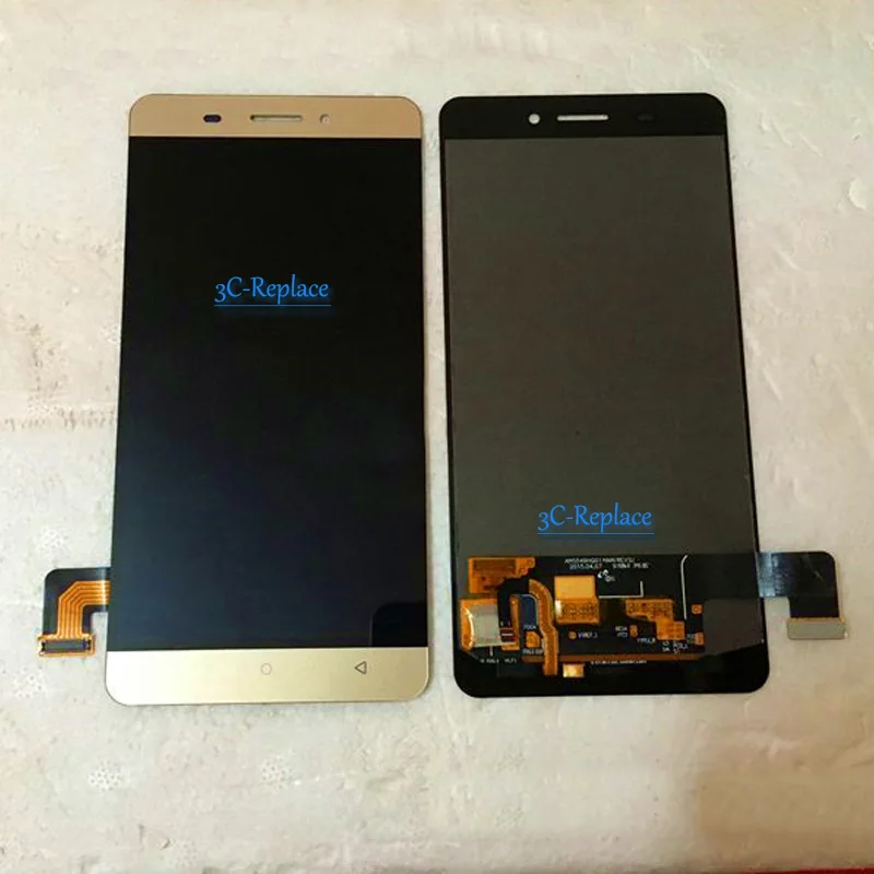 Черный/белый/золотой 5 дюймов чехол из термопластика для Allview P8 энергии ЖК дисплей