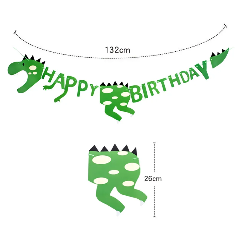 dinosaur body banner Джунгли динозавр вечерние динозавры динозавр тема украшения детский душ Дети Мальчики счастливые Баннеры для дня рождения предметы для вечеринки, сувениры - Цвет: dinosaur body banner